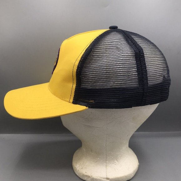 Vintage Lions Club International Snapback Trucker Hat Cap Adjustable Mesh EUC - Picture 4 of 6